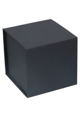 Luxe Magneetdozen New York FSC® Kubus Zwart Mat 10x10x10cm Los Model