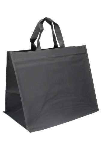 Draagtas Monza Nonwoven Bigshopper Donker Grijs 40x29x35cm 50stuks