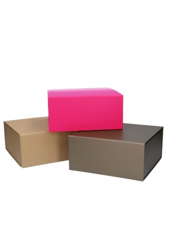 Luxe Magneetdozen New York Mat Fuchsia 22x22x10cm 1200gr 25stuks