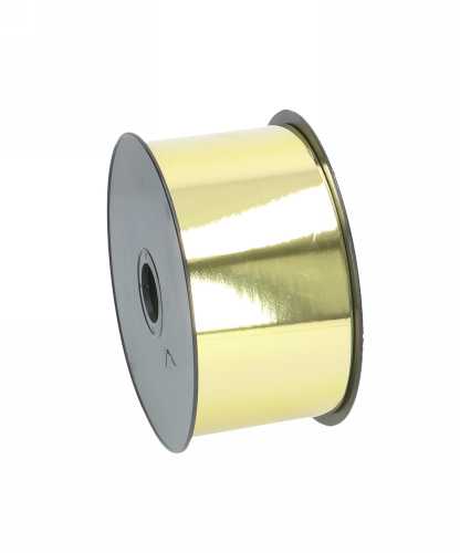 Krullint Metallic Reflex Goud 68mm x 100meter