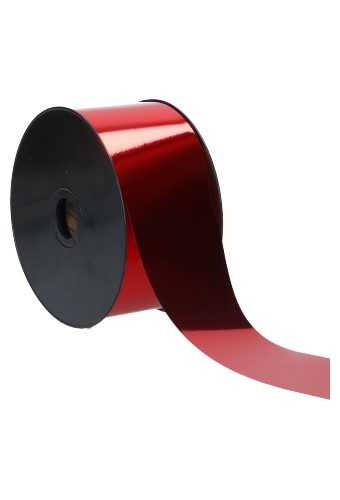 Krullint Metallic Reflex Rood 68mm x 100meter