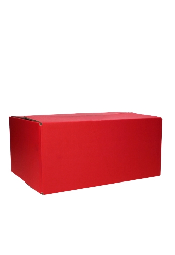 Geschenkdoos Uni Rood 38x28x17.5cm 15stuks