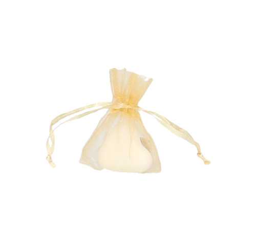 Organza zakjes Goud Super Mini 5x7.5cm 10stuks