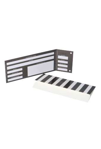 Kadobon + Cadeau Envelop Sensual Black & White 21.5x10.5cm 10 stuks