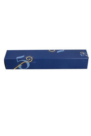 Sintdoos Staafkoker Staf 5 December Blauw 32x6x5cm 100stuks