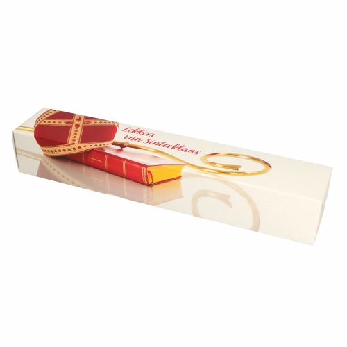 Sintdoos Staafkoker Lekker van Sinterklaas 32x6x5cm 100stuks