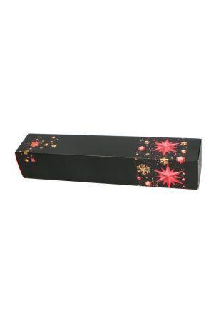 Staafkoker Christmas Stars Zwart 32x6x6cm 100stuks