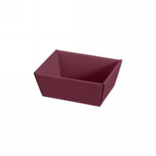 Geschenkdoos Korf Modern Bordeaux 19x14x10cm 25stuks