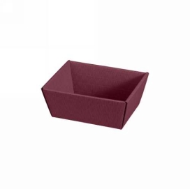 Geschenkdoos Korf Modern Bordeaux 19x14x10cm 25stuks