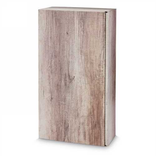 Wijndoos wood 2 Fles 36x18x9cm 25stuks