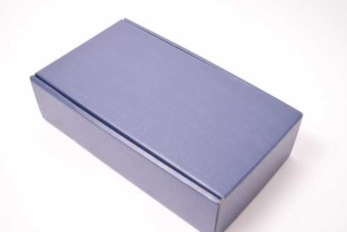 Luxe Wijndozen Ferro Blauw voor 2 fles 34x18.5x9cm 30stuks