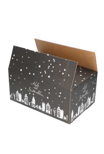 Sintdozen Kado Van Sinterklaas Zwart 39x29x17.5cm 15stuks OP IS OP