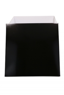 Luxe Geschenkdoos Torino Zwart Glossy FSC® 25x25x20cm 20stuks