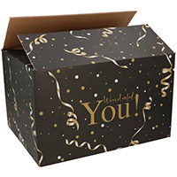 Geschenkdozen A Gift For You Zwart (Neutraal)