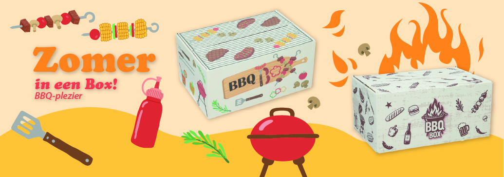 BBQ Dozen bij Krabbendam Kadoverpakking. Specialist in kadoverpakkingen.